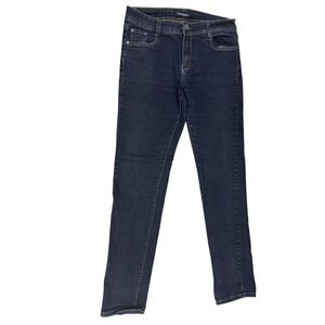 P&P Premium Womens‎ Dark Wash Skinny Jeans High Rise Indigo Denim Size 10